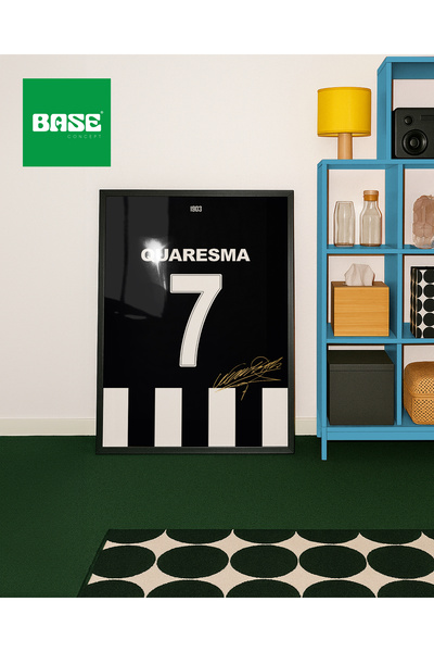 Base Concept Ricardo Quaresma 7 Forma Tasarımlı Poster (Çerçeveli)