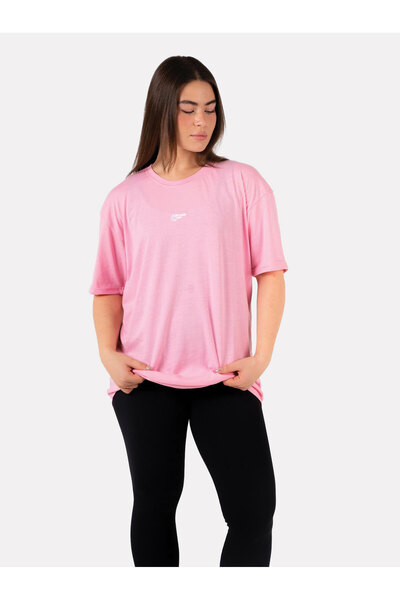 PALMFIT Core Women's Oversize Tshirt - Baby Pink