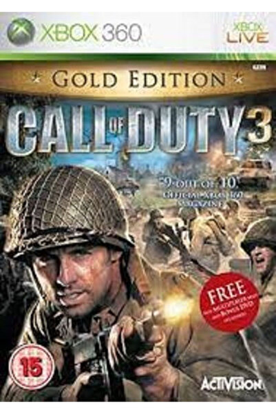 MICROSOFT Call Of Duty 3 Gold Edition XBOX 360 Παιχνίδι (Μεταχειρισμένο)