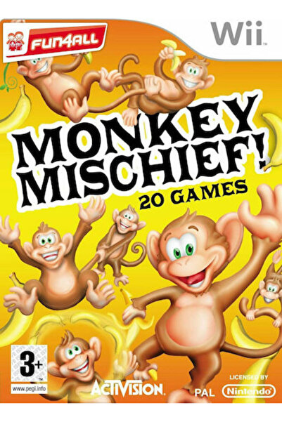 ACTIVISION Πάρτι Παρασκευασμάτων των Πιθήκων Wii Game (Μεταχειρισμένο)