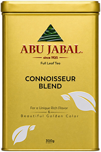 ABU JABAL Connoisseur Blend Full Leaf Tea 300g | Premium Loose Leaf Black Tea...