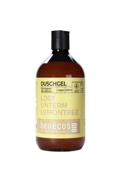 benecos Gel de dus cu ghimbir bio si lamaie bio -