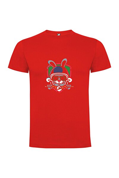 iLovePrints Bunny Warrior Chic Tshirt