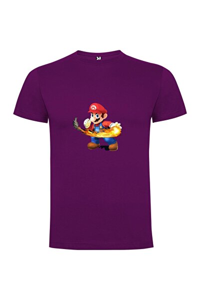 iLovePrints Mario's Flaming Fury Tshirt