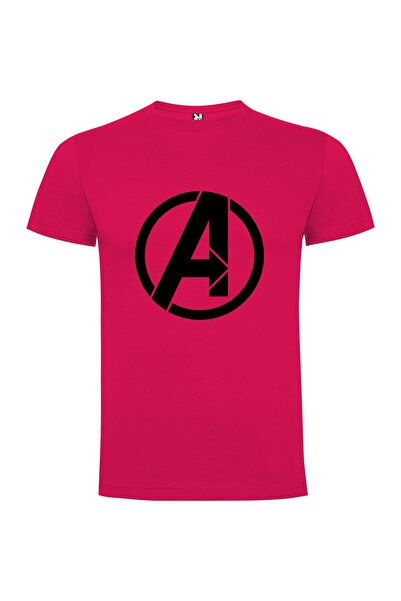 iLovePrints Marvelous Avengers Logo Raglan Tshirt