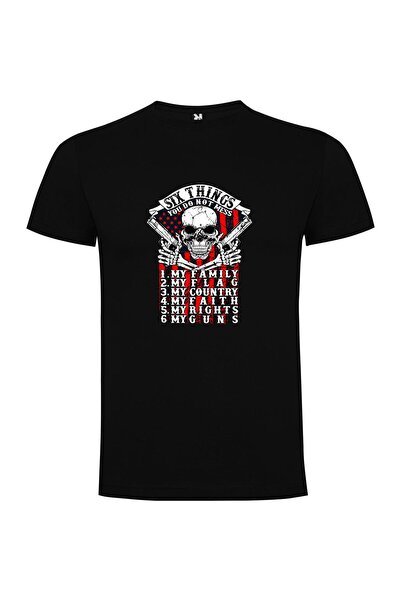 iLovePrints Guns and Bones Tee Tshirt