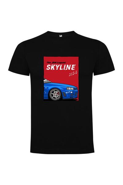iLovePrints Skyline in Digital Art Tshirt