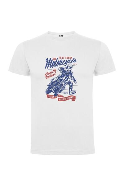iLovePrints Retro Bike Rider Tshirt