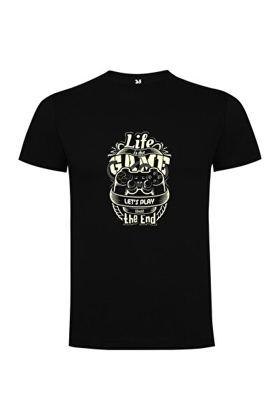 iLovePrints Play Life, Control Game Tshirt