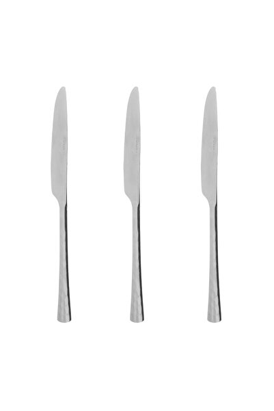 OEM Set Cuțite Masă "Hammered", Oțel inoxidabil, Inox, 23cm, 3
