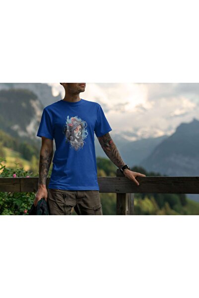 iLovePrints Abstract Artistic Portrait Tshirt
