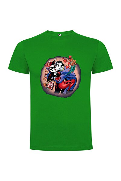 iLovePrints Animated Passion: Joker's Embrace Tshirt