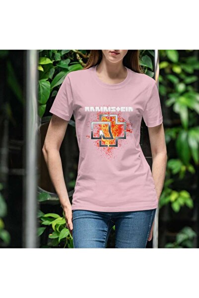 iLovePrints Rammstein Fiery Logo Tshirt