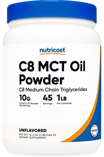 Nutricost C8 Mct Oil Powder - 95% C8 Mct Oil Powder