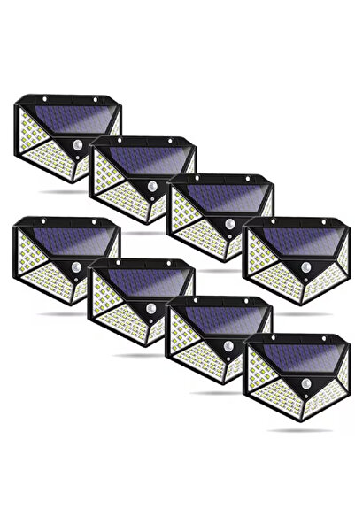 OEM Set 8 Lampi Solare MDSALE, SH 100, 100 LED-uri, Iluminare de 1000 Lumen, ...