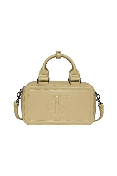 Calvin Klein Jeans BOLD CK ELONGATED MINI TOTE ÇIKARILABİLİR ASKILI KADIN EL ...