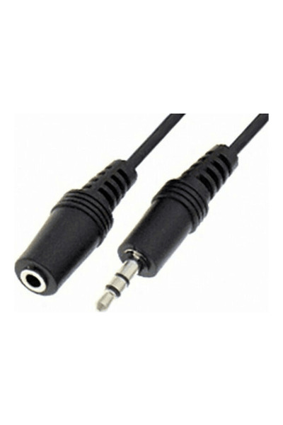 Generic Καλώδιο 3,5mm male - 3,5mm female, 5m, Μαύρο