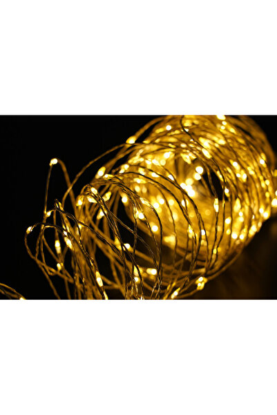 Generic 30 λαμπάκια LED σε σειρά μπαταρίας, 2,85 m, χρυσό καλώδιο χαλκού (Cop...
