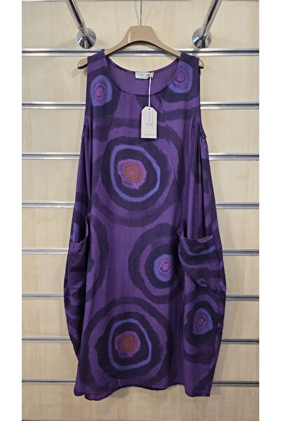 Park Moda Italian Long Sleeveless Dress