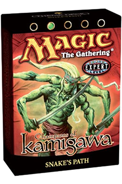 Magic The Gathering Magic: The Gathering Champions of Kamigawa: Snakes Path T...
