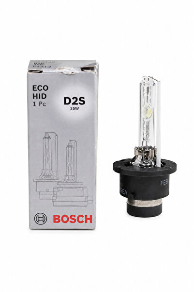 Bosch D2S Xenon Far Ampulü 35W 12V ECO HID Beyaz Işık Uzun Ömürlü Tekli Ampul