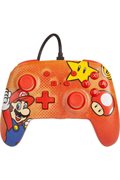 Powera Ενισχυμένο Ενσύρματο Χειριστήριο για Switch Mario Vintage