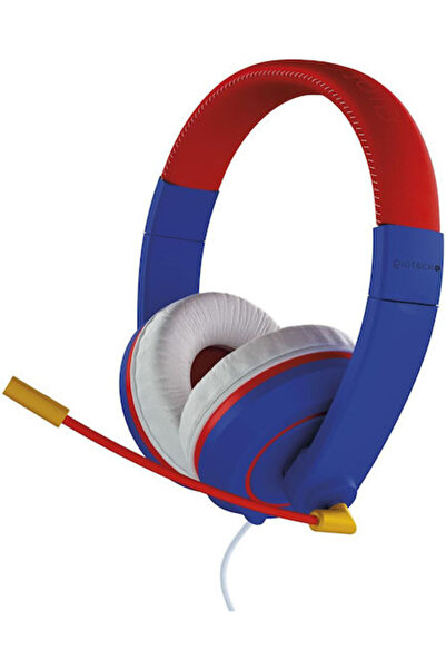 GIOTECK XH-100S Ακουστικά Gaming Υπεραυτικά με Σύνδεση 3.5mm Μπλε/Κόκκινο