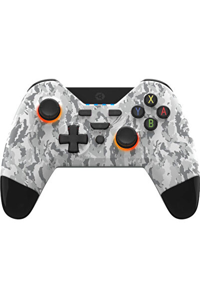GIOTECK WX4+ Ασύρματο Χειριστήριο για Switch με Φωτισμό RGB και Σχέδιο Παραλλ...