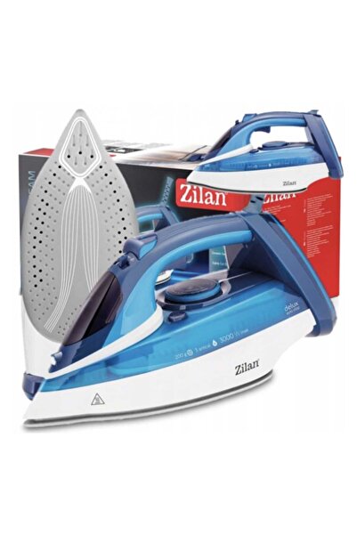 Zilan Fier de călcat ZLN2908, 3000W, talpă ceramică, albastru - călcare rapid...