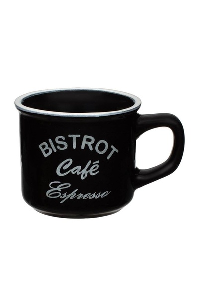 OEM Cană din ceramică multicolor 140ml, Bistrot Cafe Espresso