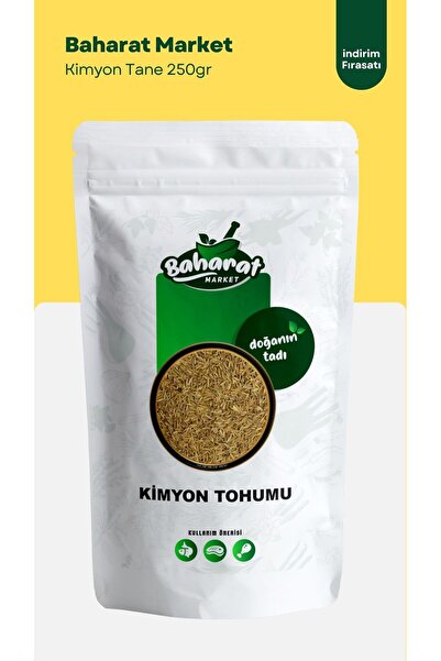 BAHARAT MARKET 250 Gr Tane Kimyon / Kimyon Tohumu - Katkısız & Doğal