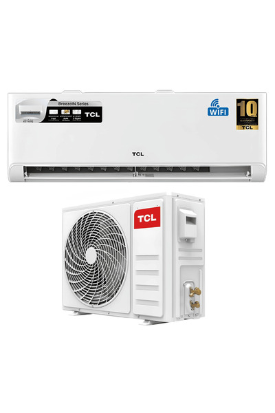 TCL مكيف هواء سبليت 18400 وحدة حرارية بريطانية مع تحكم ذكي عبر الواي فاي - نس...