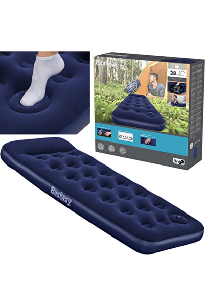 BESTWAY Saltea gonflabilă individuală cu pompă încorporată 185x76x22 cm