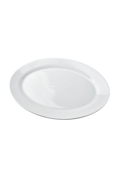 MONDEX Platou Porțelan BASIC Basic 35x24x3 cm Alb 1 buc.