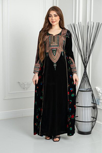 riva fashion Traditional Velvet Jalabiya Set Al-Sabahib