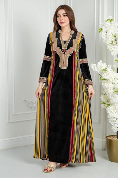 riva fashion Gelabia Velvet Creative Kamlouche Style
