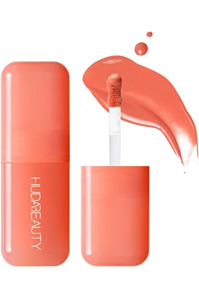 AI HUDA BEAUTY Blush Soft Glow Liquid Blush Peach Sorbet