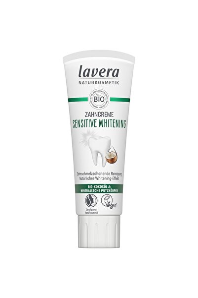 Lavera Pasta de dinti pentru albire sensitiv cu ulei de cocos si minerale
