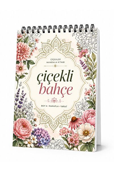 Pembe Yayınevi Mandala Boyama Kitabı - Yetişkinler İçin Rahatlatıcı Boyama Sa...