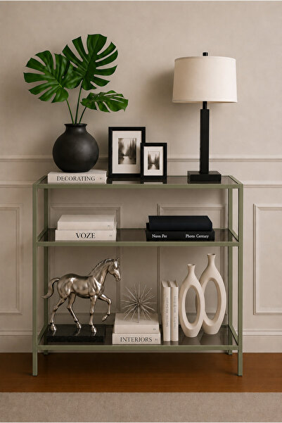 AVİBO HOME Peru Dresuar Kahve Köşesi Modern Konsol 80*30*90