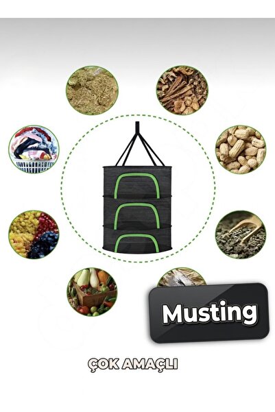 musting kurutma filesi 3 katlı