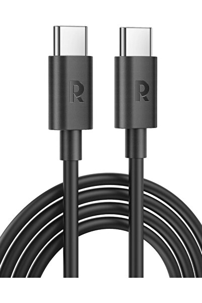 RavPower RP-CB1021 Καλώδιο USB-C σε USB-C TPE, 1μ, Μαύρο