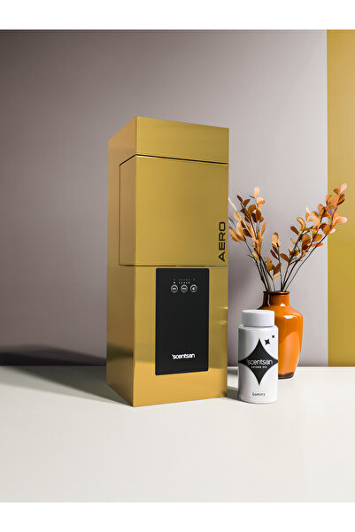 SCENTSAN AERO Akıllı Koku Makinesi Gold + 200ml Koku