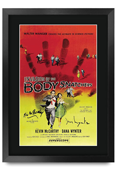 HWC Trading ملصق مطبوع موقّع لفيلم FR A3 Invasion of the Body Snatchers (1956...