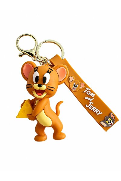 KAYLANIN DÜNYASI Tom and Jerry Premium Keychain with Jerry Figure – Gift for ...