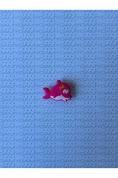 Jibbitz Pembe Balık Terlik Süsü