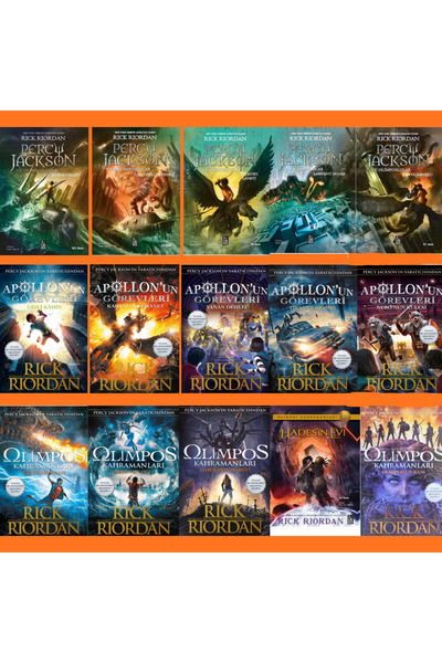 Doğan Kitap Percy Jackson ve Olimposlular - Apollon'un Görevleri - Olimpos Ka...