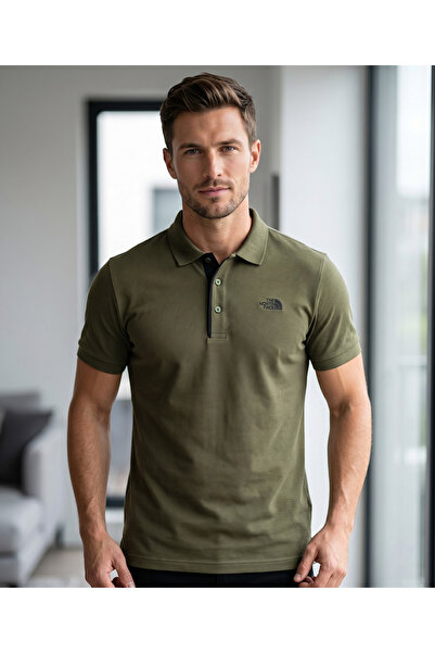 THE NORTH FACE Casual Polo Collar T-Shirt Suitable for Daily Use Colorful Pol...