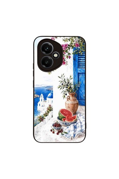Sonique Θήκη Greek Island Muse Series για Honor 400 5G Νησιώτικη Δροσιά