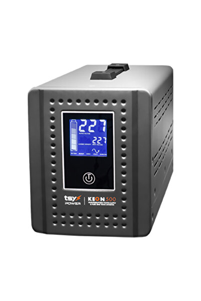 TSY POWER UPS 500VA, reîncărcare automată, afișaj LCD, protecții multiple, In...